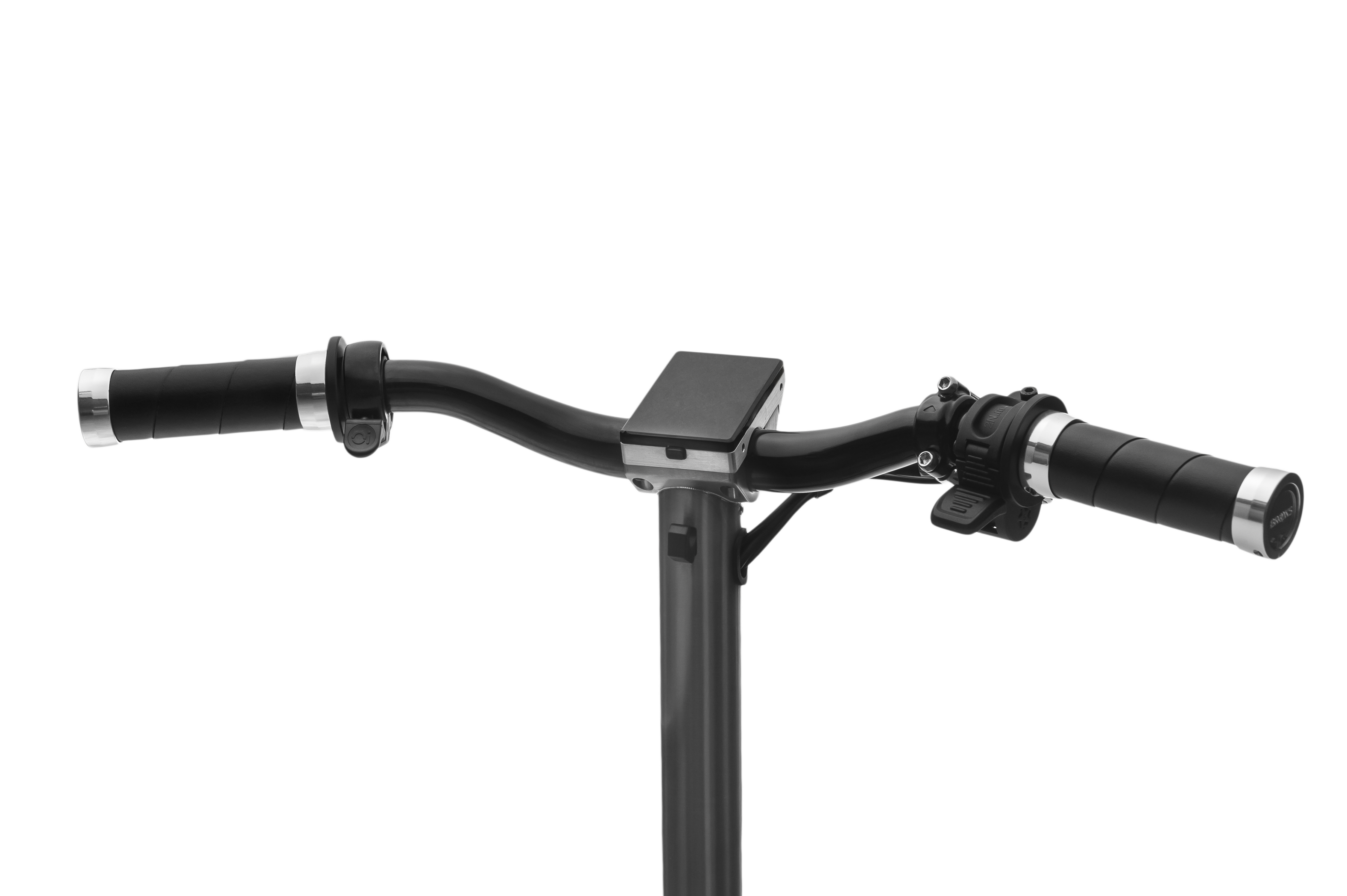 Brooks - Poignées Slender noires en cuir 